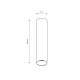 Потолочный cветильник Nowodvorski Fourty S White 10734