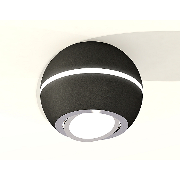 Накладной поворотный светильник с дополнительной подсветкой Ambrella Light Techno XS1102021 (C1102, N7003)