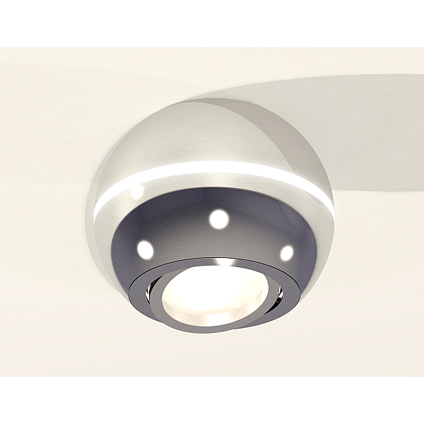 Накладной поворотный светильник с дополнительной подсветкой Ambrella Light Techno XS1104011 (C1104, N7003)