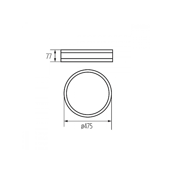 Потолочный светильник Kanlux Jasmin 470-B 29205