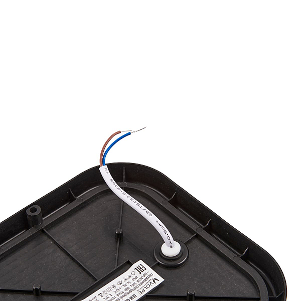 Накладной светильник влагозащищенный Volpe ULW-Q229 24W/4000K IP65 BLACK UL-00013195