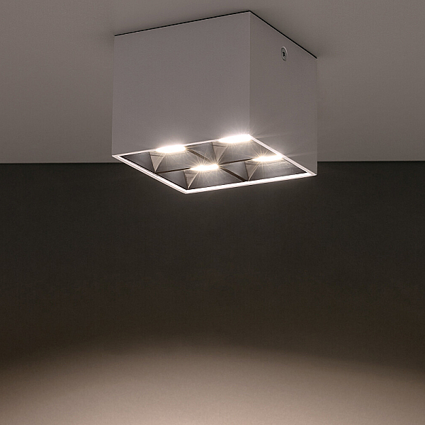 Накладной светильник Nowodvorski Midi Led White/Black 10047