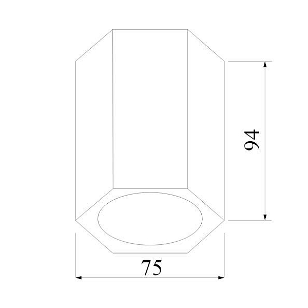 Накладной светодиодный светильник Elektrostandard 25036/LED 4690389176494