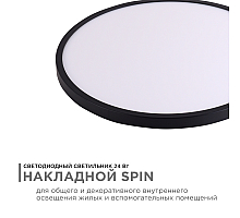 Накладной светильник Apeyron Spin 18-127
