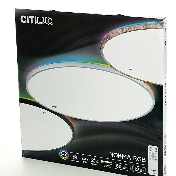 Потолочный светодиодный светильник Citilux Norma CL749600