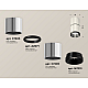 Потолочный светильник Ambrella Light Techno Spot XS7405041 (C7405, A2071, C7405, N7031)