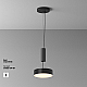Потолочный светодиодный светильник Maytoni Technical Zon C032CL-24W3K-RD-B