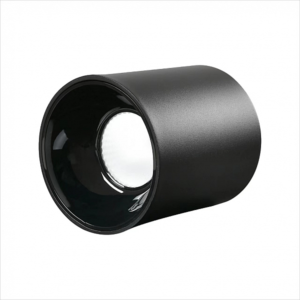 Светильник накладной iLedex Metrica 116-12W-D75-4K-36DG-BK