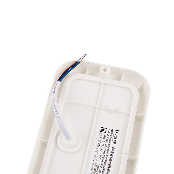 Накладной светильник влагозащищенный Volpe ULW-Q228 12W/6500K IP65 WHITE UL-00013187