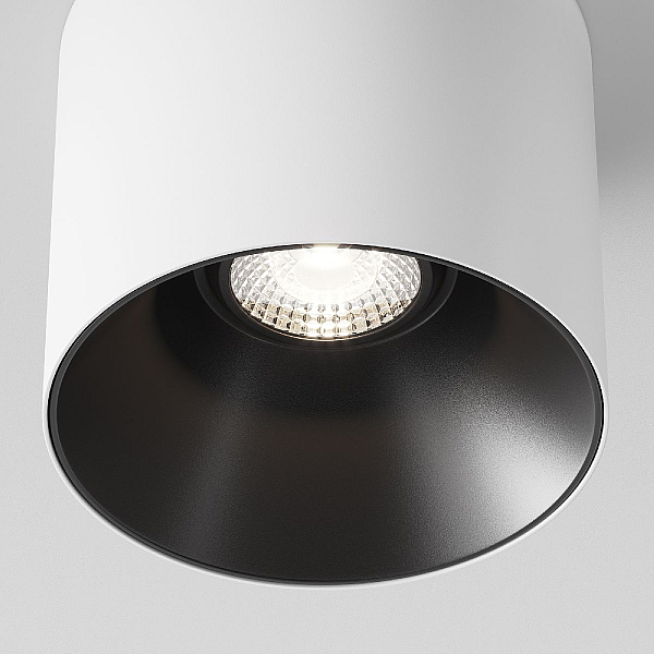 Потолочный светодиодный светильник Maytoni Technical Alfa LED C064CL-01-25W4K-RD-WB
