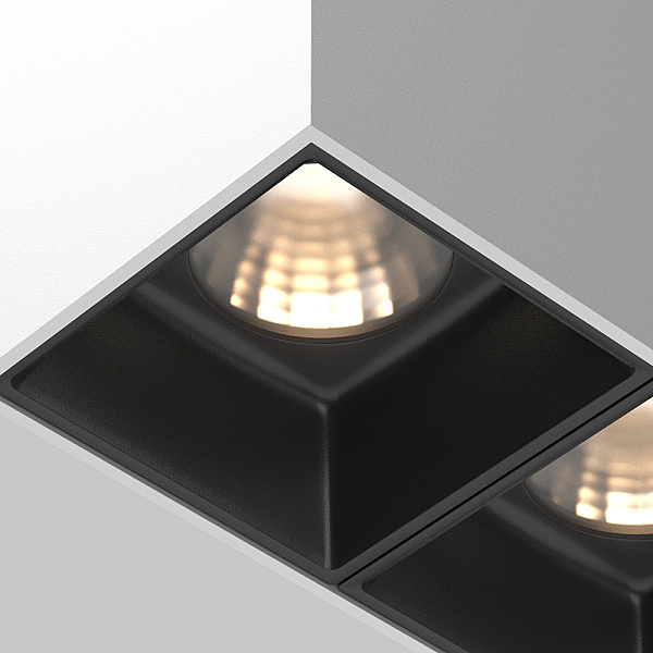 Потолочный светодиодный светильник Maytoni Technical Alfa Led C065CL-02-L12W3K-W