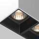 Потолочный светодиодный светильник Maytoni Technical Alfa Led C065CL-02-L12W3K-W