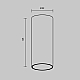 Потолочный светодиодный светильник Maytoni Technical Focus LED C056CL-L12W4K-W-BS
