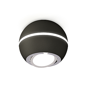 Накладной поворотный светильник с дополнительной подсветкой Ambrella Light Techno XS1102021 (C1102, N7003)