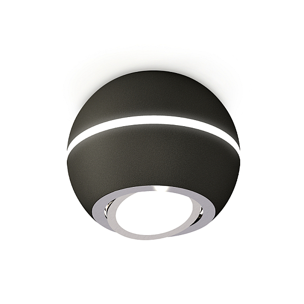 Накладной поворотный светильник с дополнительной подсветкой Ambrella Light Techno XS1102021 (C1102, N7003)