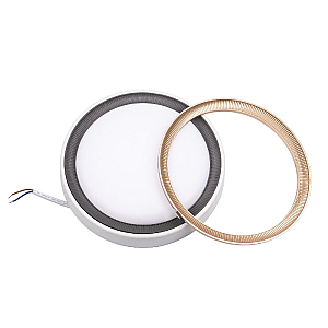 Накладной светильник Volpe ULW-Q281 24W/6500K/F20 IP65 WHITE UL-00012355