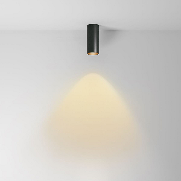 Потолочный светодиодный светильник Maytoni Technical Focus Led C056CL-L12B2.7K-W-B
