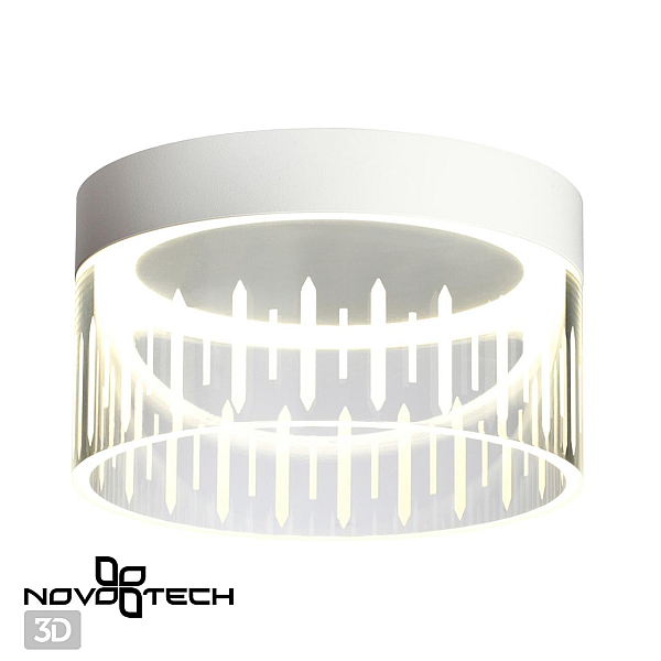 Потолочный светодиодный светильник Novotech Over Aura 359003