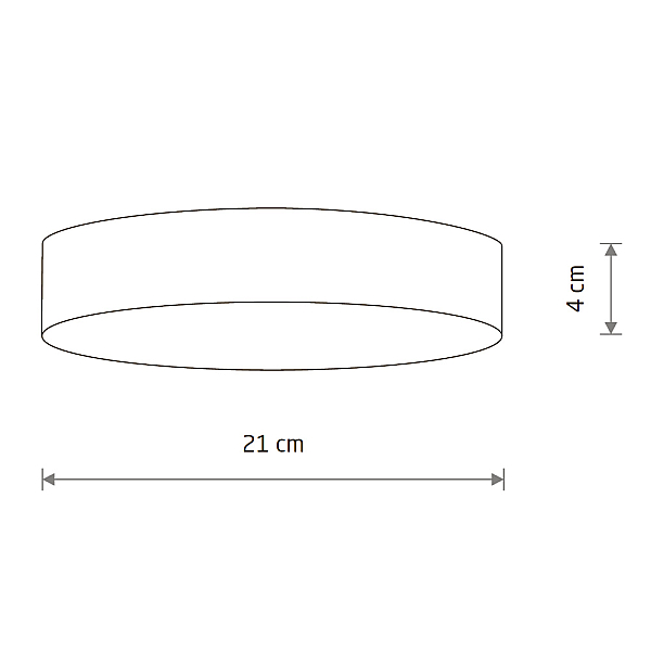 Потолочный cветильник Nowodvorski Lid Round Led Black 10417