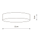 Потолочный cветильник Nowodvorski Lid Round Led Black 10417