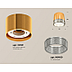 Потолочный светильник Ambrella Light Techno Spot XS8121020 (C8121, N8480)