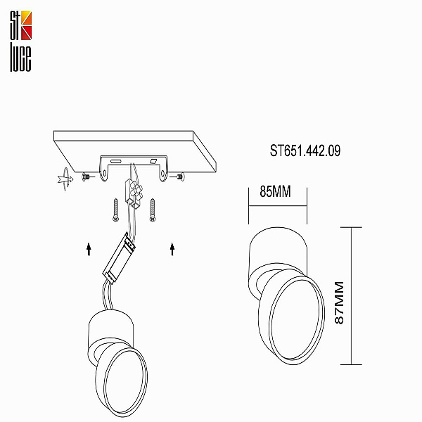Светодиодный спот ST Luce ST651.442.09