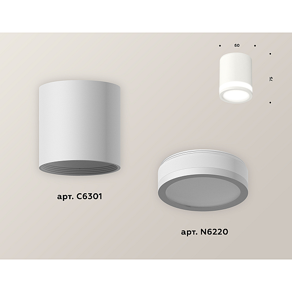 Накладной светильник Ambrella Light Techno XS6301060 (C6301, N6220)