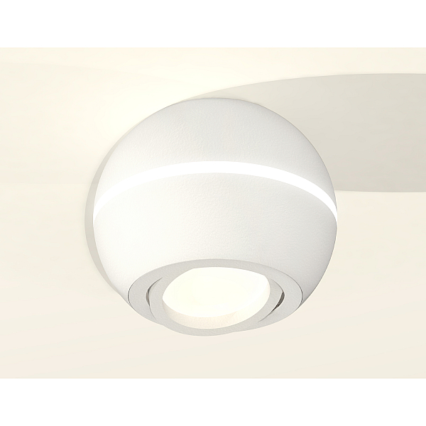 Накладной поворотный светильник с дополнительной подсветкой Ambrella Light Techno XS1101020 (C1101, N7001)