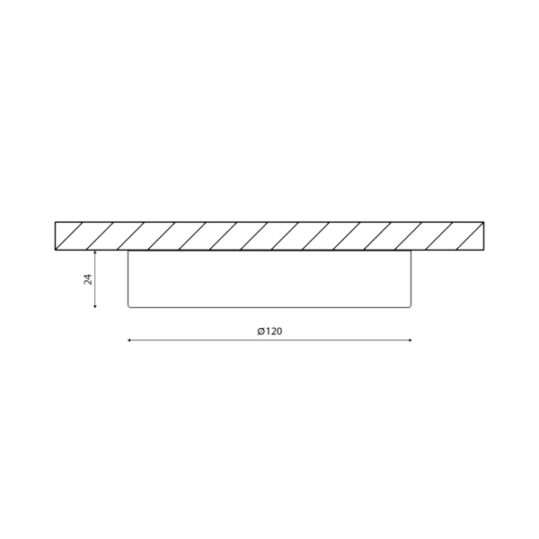 Накладной светильник DesignLed KH-R120-9-NW 001860