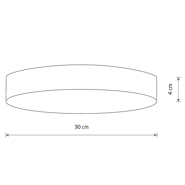 Потолочный cветильник Nowodvorski Lid Round Led Black 10410