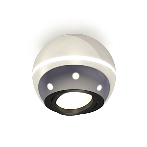 Накладной поворотный светильник с дополнительной подсветкой Ambrella Light Techno XS1104010 (C1104, N7002)