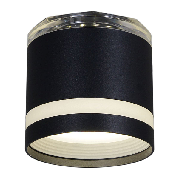 Накладной светильник Reluce 53001-9.5-001LD GX53+LED3W BK