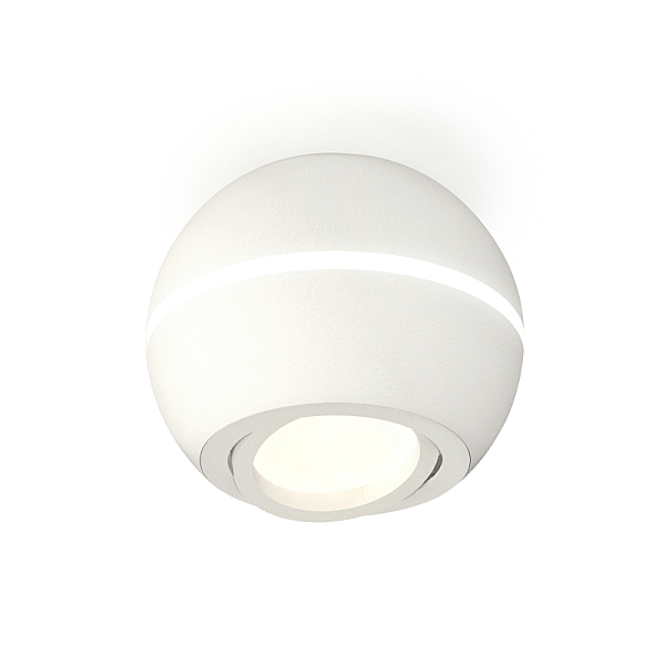Накладной поворотный светильник с дополнительной подсветкой Ambrella Light Techno XS1101020 (C1101, N7001)