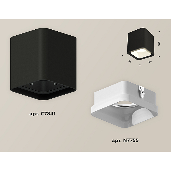 Потолочный светильник Ambrella Light Techno Spot XS7841021 (C7841, N7755)