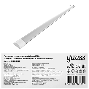 Потолочный светодиодный светильник Gauss 144125236