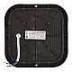 Накладной светильник влагозащищенный Volpe ULW-Q229 18W/4000K IP65 BLACK UL-00013194