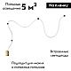 Потолочный светодиодный светильник Arte Lamp Klimt A2850PL-32PB