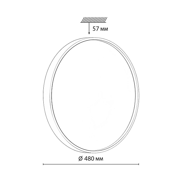 Настенно-потолочный светильник Sonex Color Mavic 7745/ELN