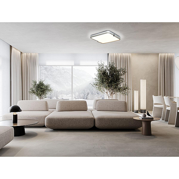 Настенно-потолочный светодиодный светильник Sonex Pale Olidi White 7680/EL