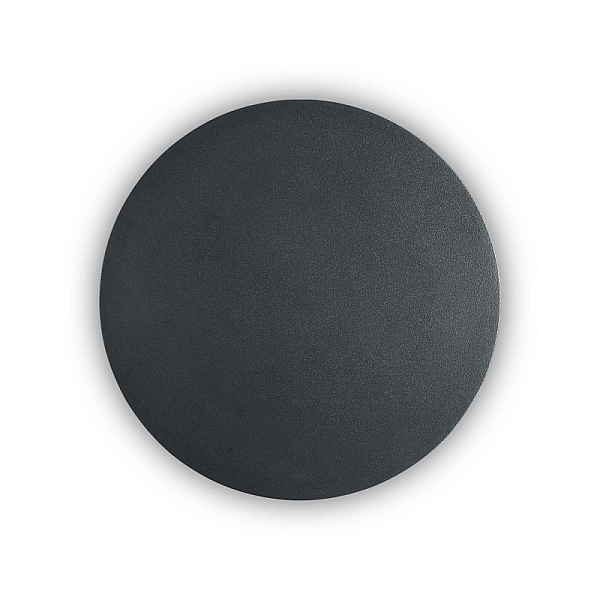 Настенно-потолочный светодиодный светильник Ideal Lux Cover AP1 Round Small Nero 195742