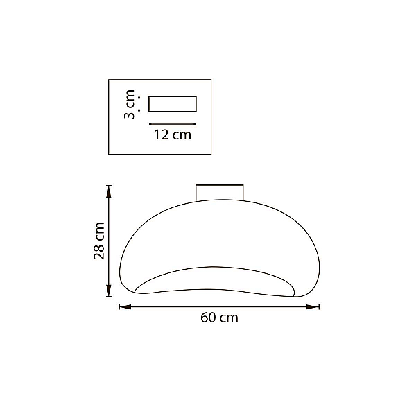 Светильник настенно-потолочный 1xE27 (led) max 12W Sigma Lightstar 611666