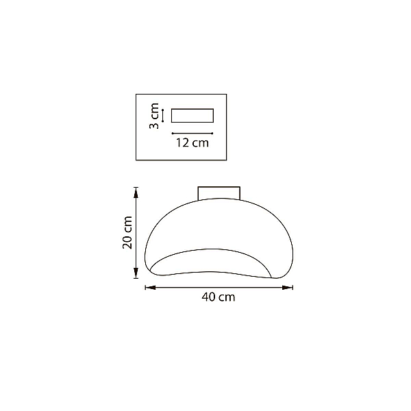 Светильник настенно-потолочный 1xE27 (led) max 12W Sigma Lightstar 611646