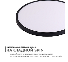 Настенно-потолочный светильник Apeyron Spin 18-128