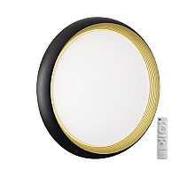 Настенно-потолочный светильник Sonex Tofiq black 7651/EL
