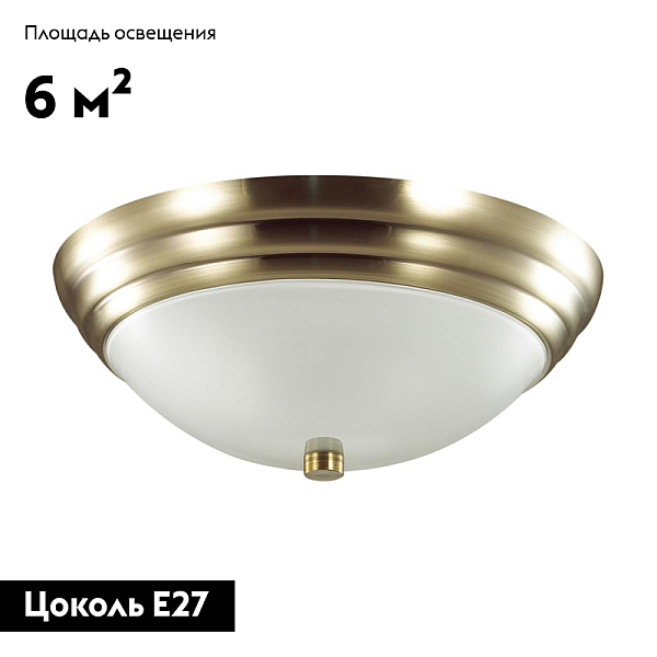 Настенно-потолочный светильник Lumion Vintage Kayla 5262/2C