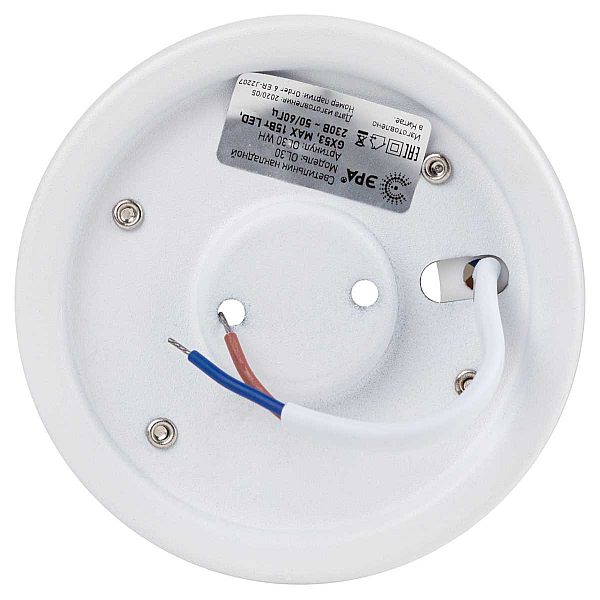 Настенно-потолочный светильник ЭРА OL30 WH Б0056359
