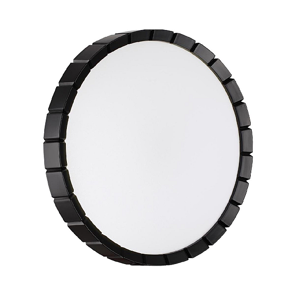 Настенно-потолочный светодиодный светильник Sonex Pale Atabi Black 7649/CL