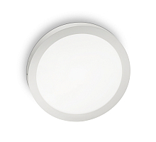 Настенно-потолочный светодиодный светильник Ideal Lux Universal 24W Round Bianco 138619