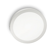 Настенно-потолочный светодиодный светильник Ideal Lux Universal 24W Round Bianco 138619