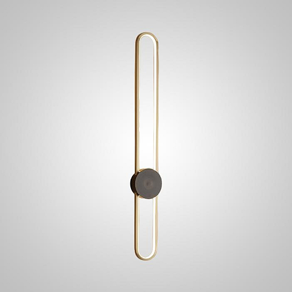 Настенный светильник Imperium Loft Heidy L H90 Brass Black 230862-23